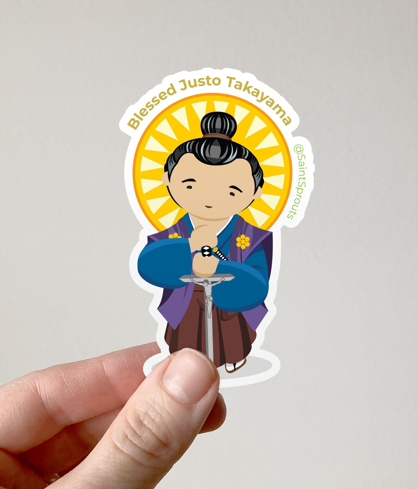 Blessed Justo Takayama Ukon Catholic Magnet – Patron of Converts, Japanese Catholics & the Persecuted Church