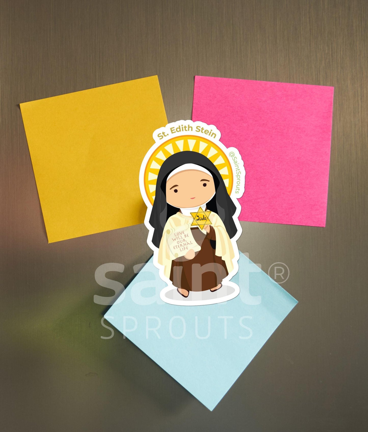 St. Edith Stein Catholic Magnet – Patron of Converts and Europe