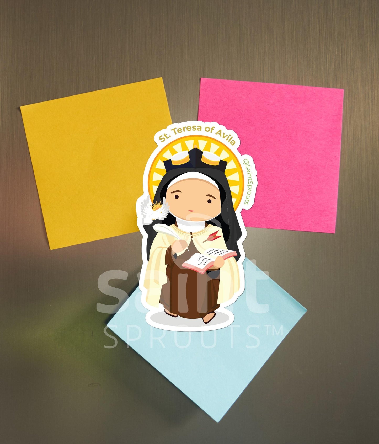 St. Teresa of Ávila Catholic Magnet – Patron of Spain and the Interior Life