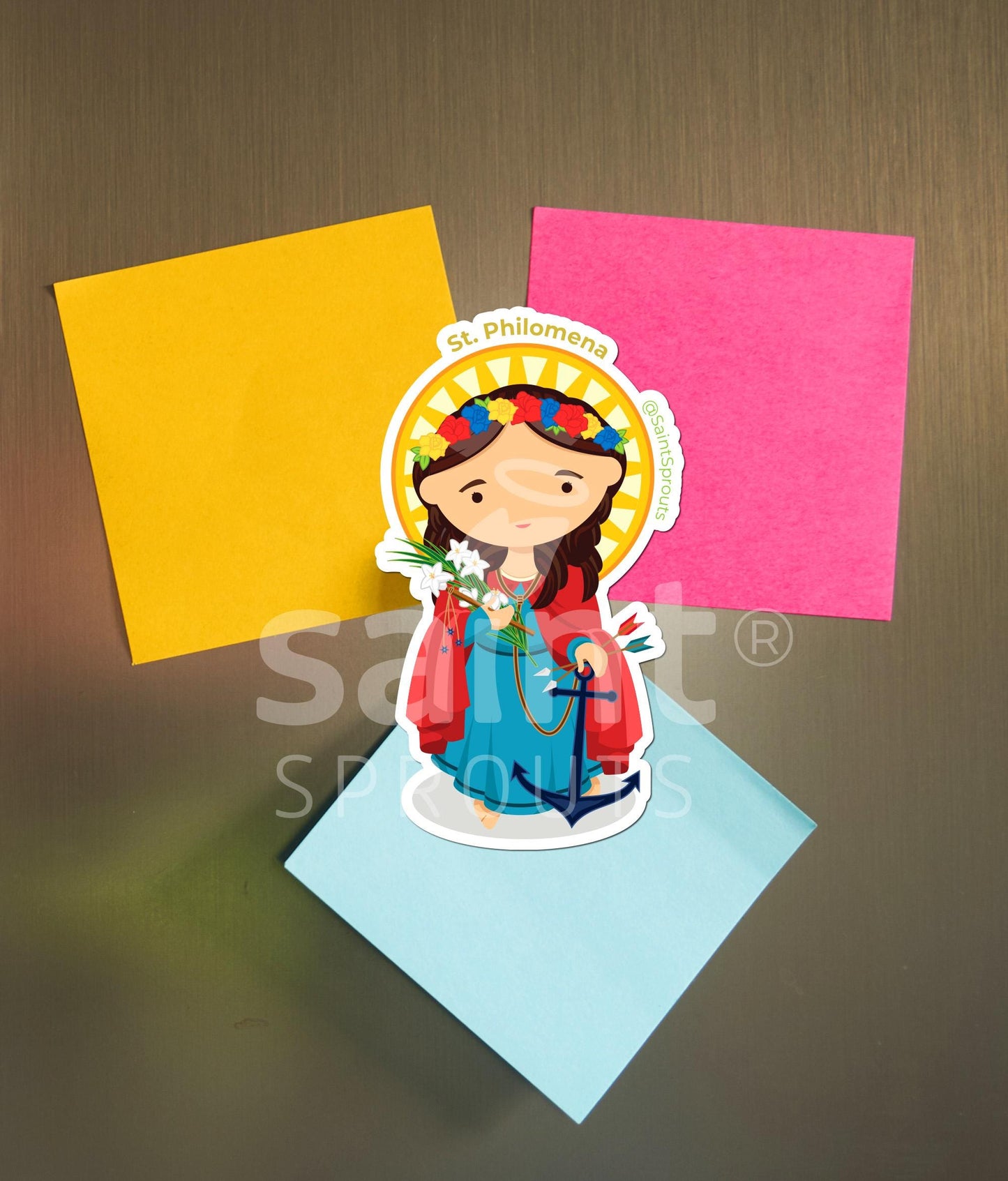 St. Philomena Catholic Magnet – Patron of Youth, Infants, and Impossible Causes