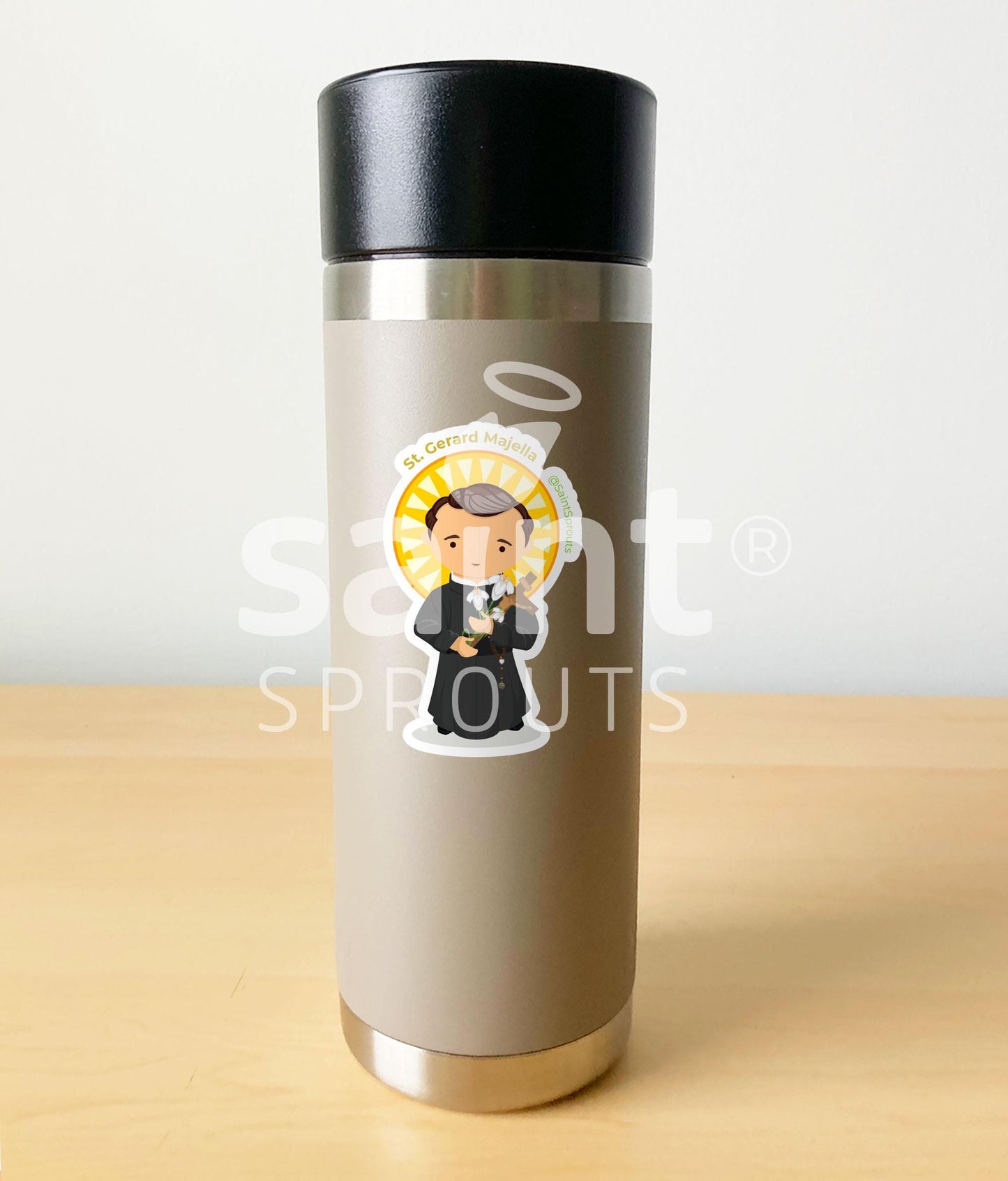 St. Gerard Majella Catholic Sticker – Patron Saint of Mothers