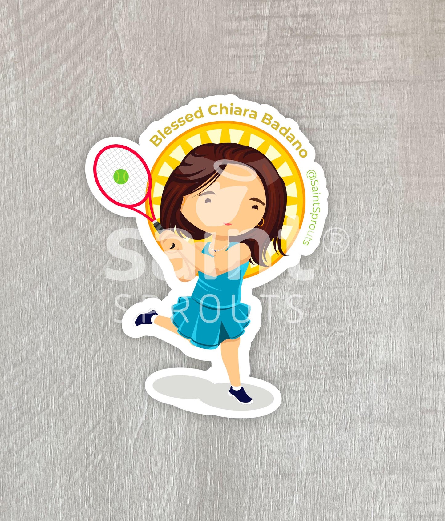 Blessed Chiara Luce Badano Catholic Magnet – Modern Teen Saint of Joyful Suffering
