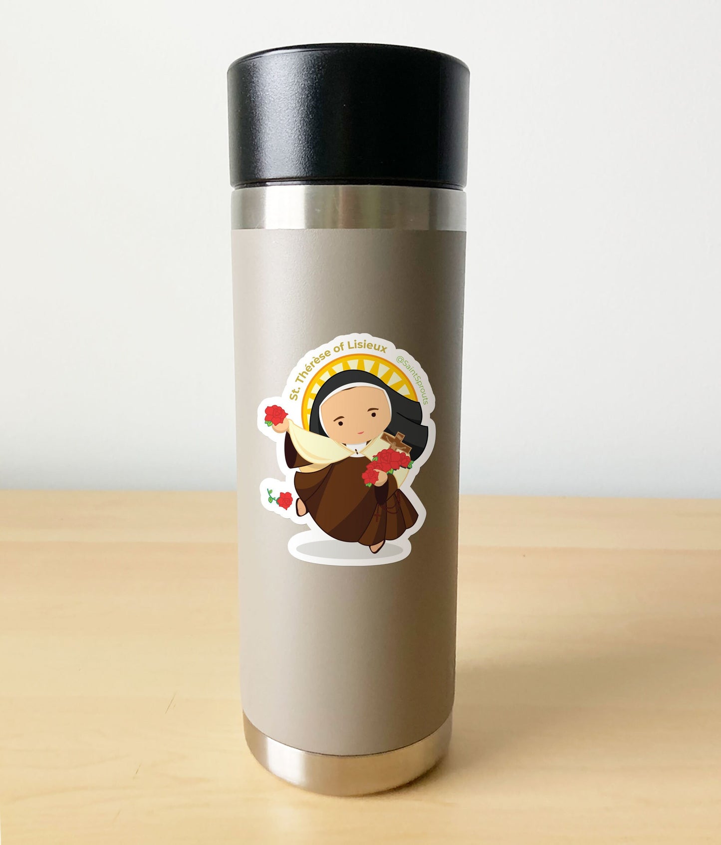 St. Therese of Lisieux Sticker / Little Flower Sticker