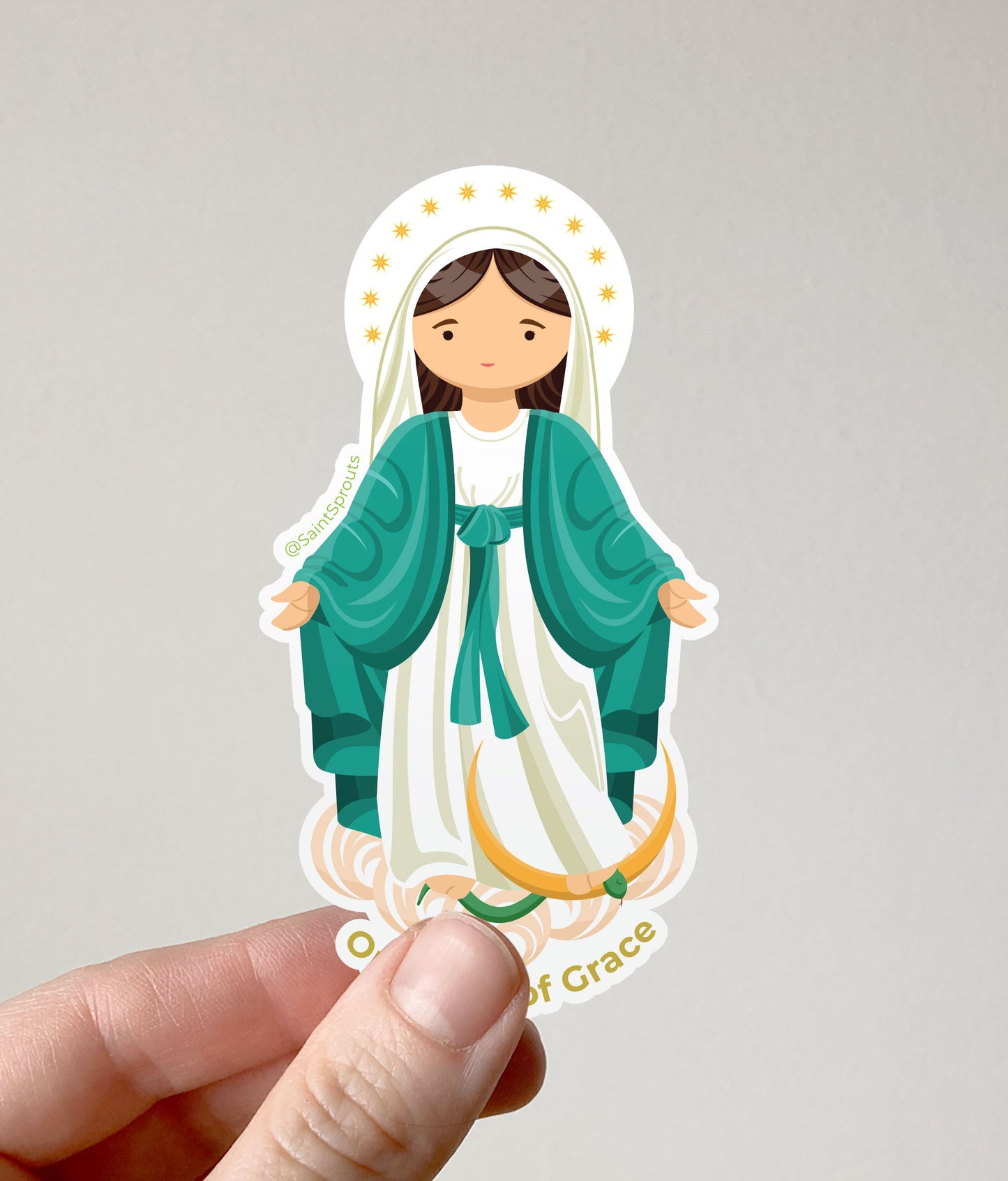 Our Lady of Grace Sticker
