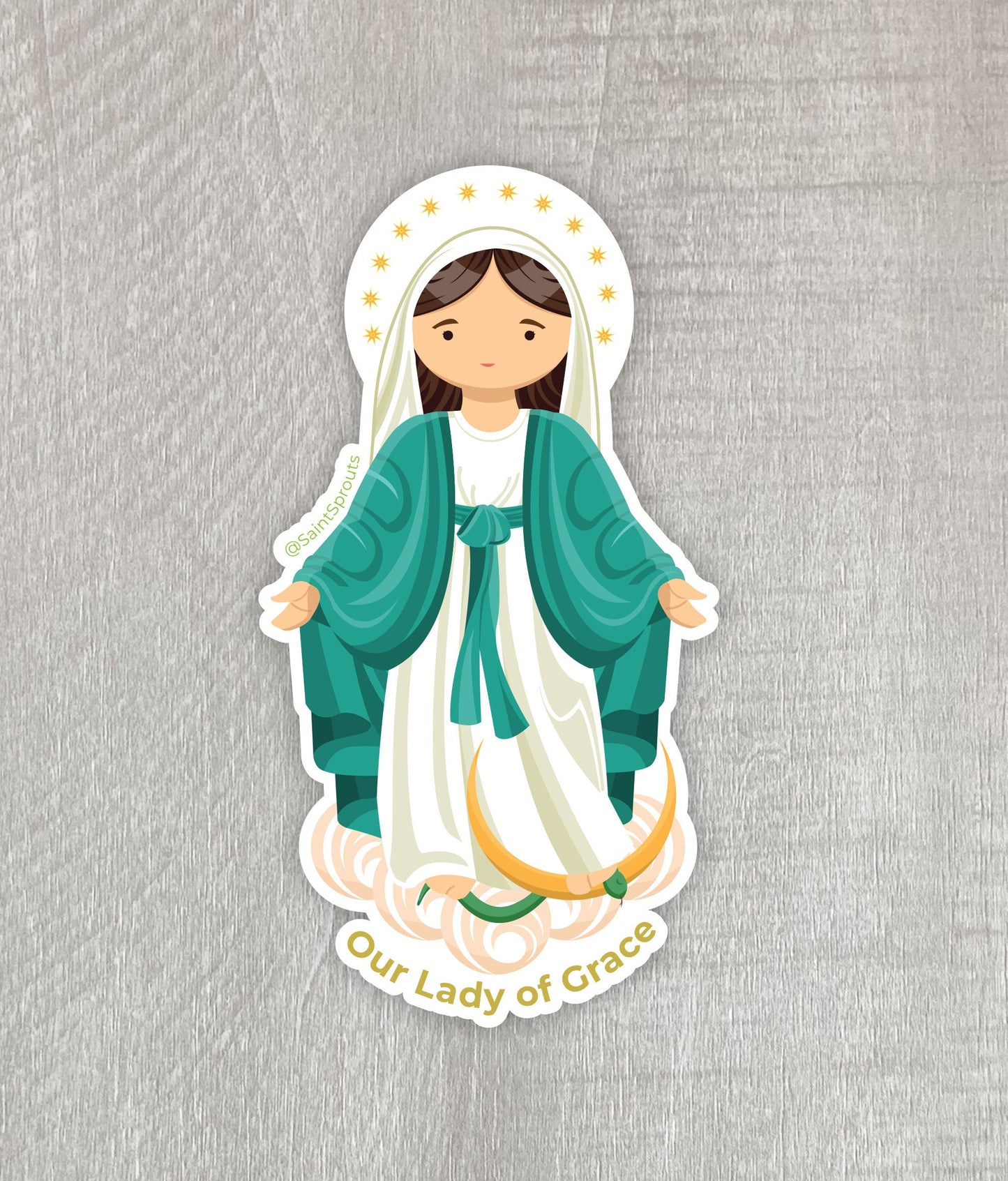 Our Lady of Grace Sticker