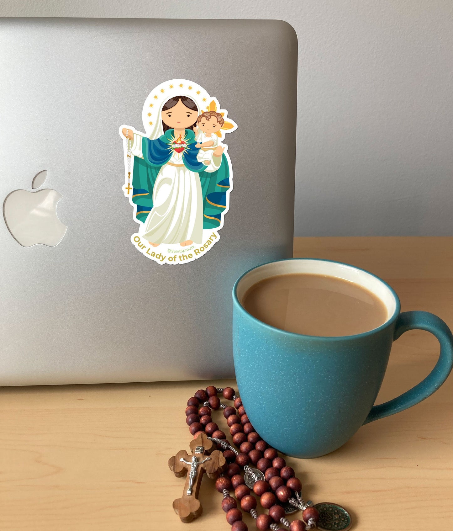 Our Lady of the Rosary Sticker