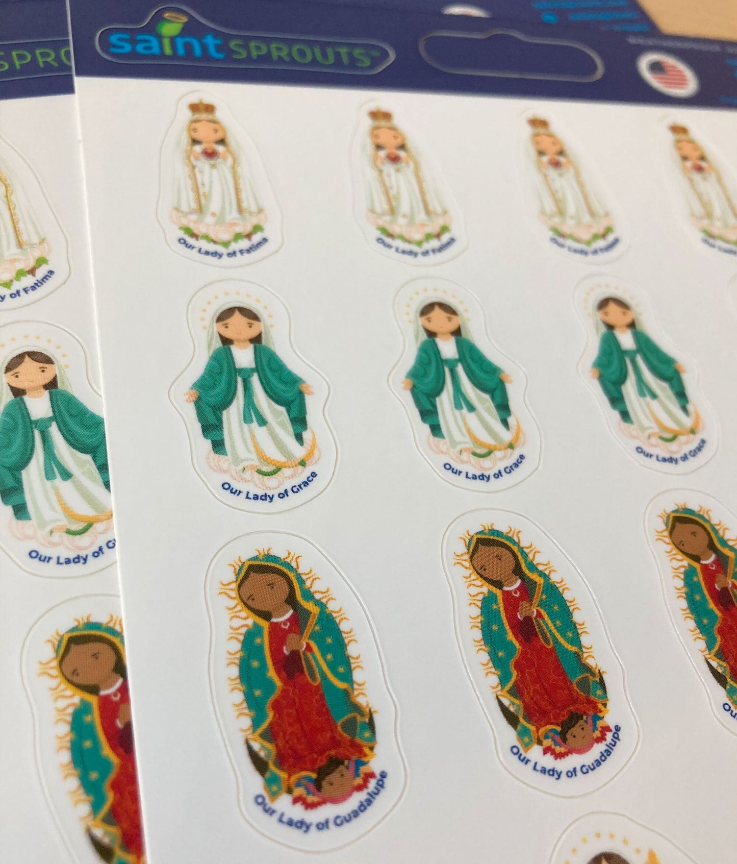 Mary Bullet Journal Sticker Sheet