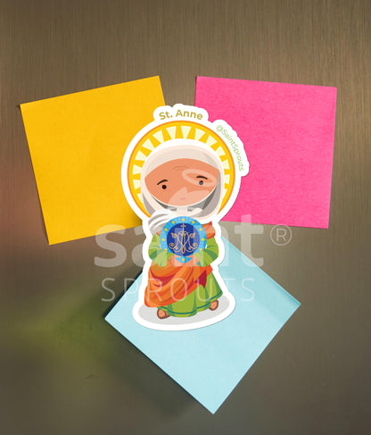 St. Anne Magnet - Patron Saint of Unmarried Women