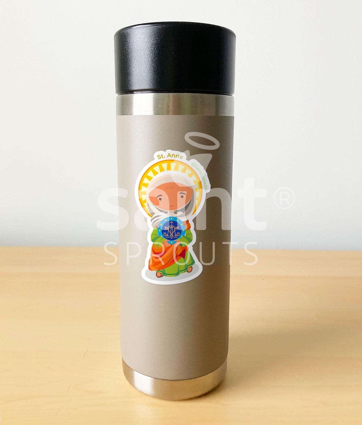 St. Anne Sticker - Patron Saint of Unmarried Women