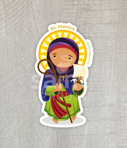 St. Monica Sticker