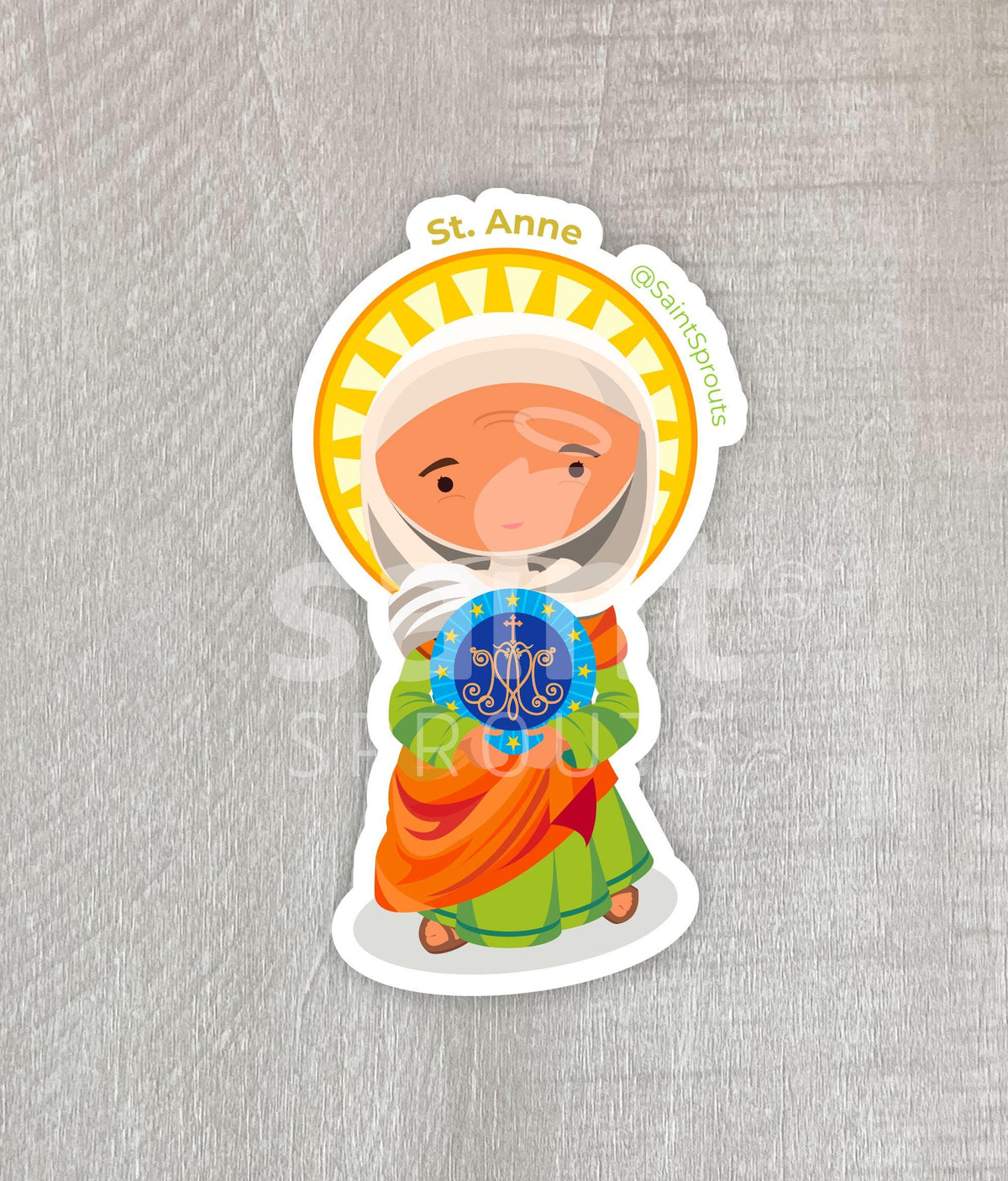 St. Anne Magnet - Patron Saint of Unmarried Women