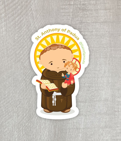 St. Anthony of Padua Magnet / Saint Anthony Magnet