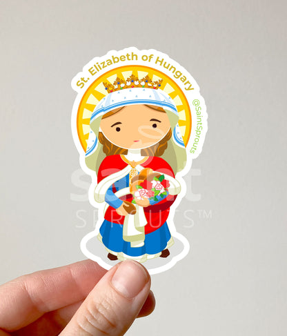 St. Elizabeth of Hungary Sticker