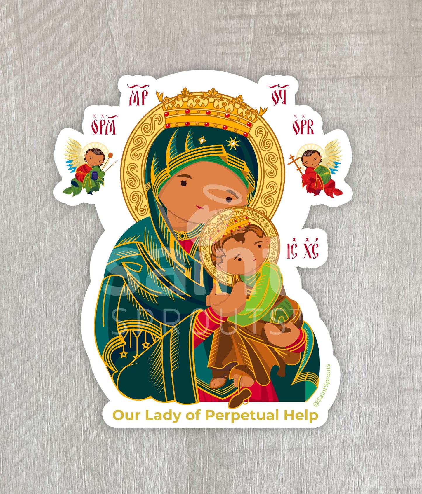 Our Lady of Perpetual Help Sticker