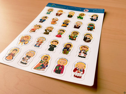 BUNDLE: Saint Sticker Sheets - VERSION 1 & VERSION 2