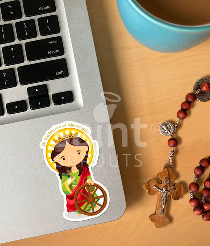 St. Catherine of Alexandria Sticker