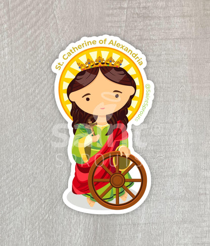 St. Catherine of Alexandria Sticker