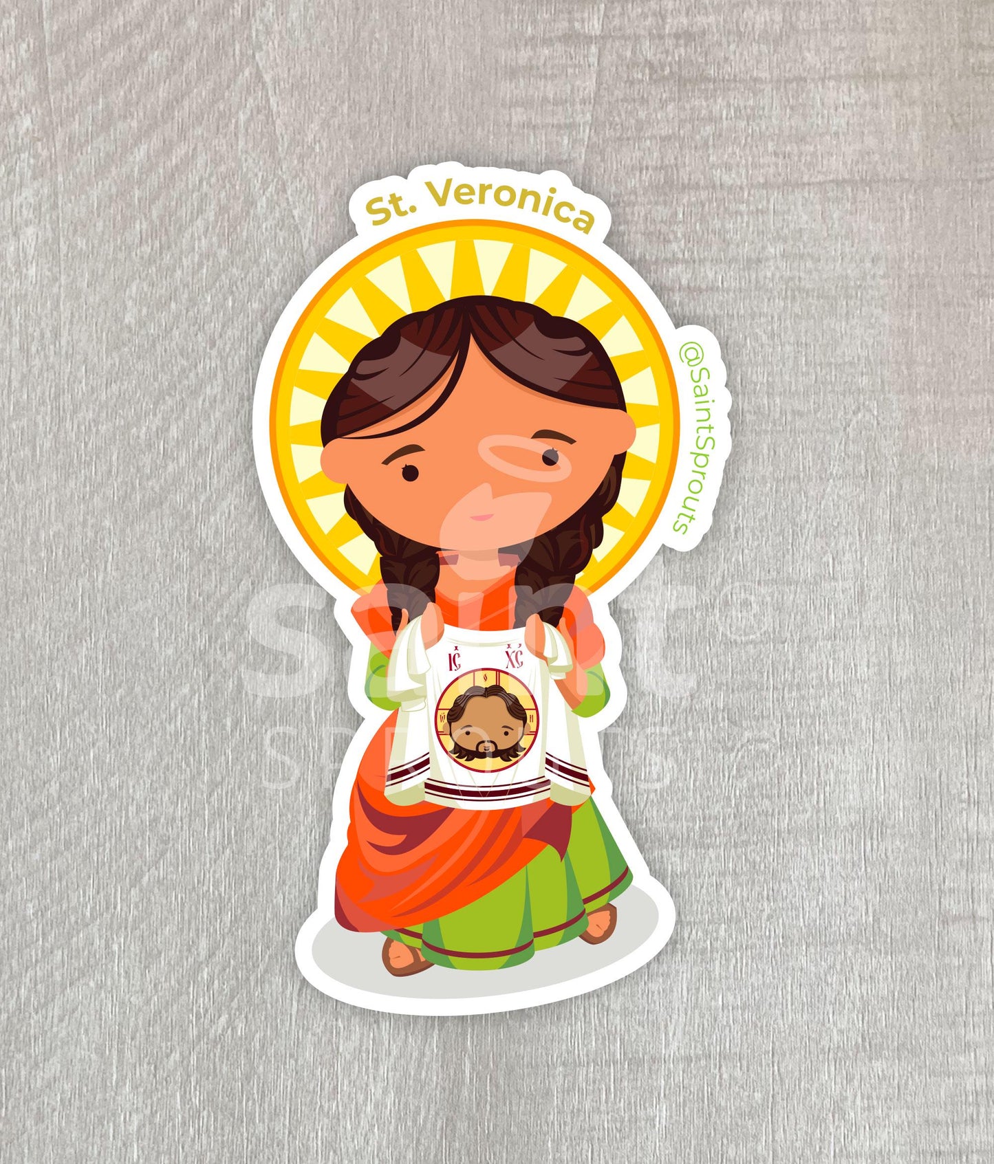 St. Veronica Sticker