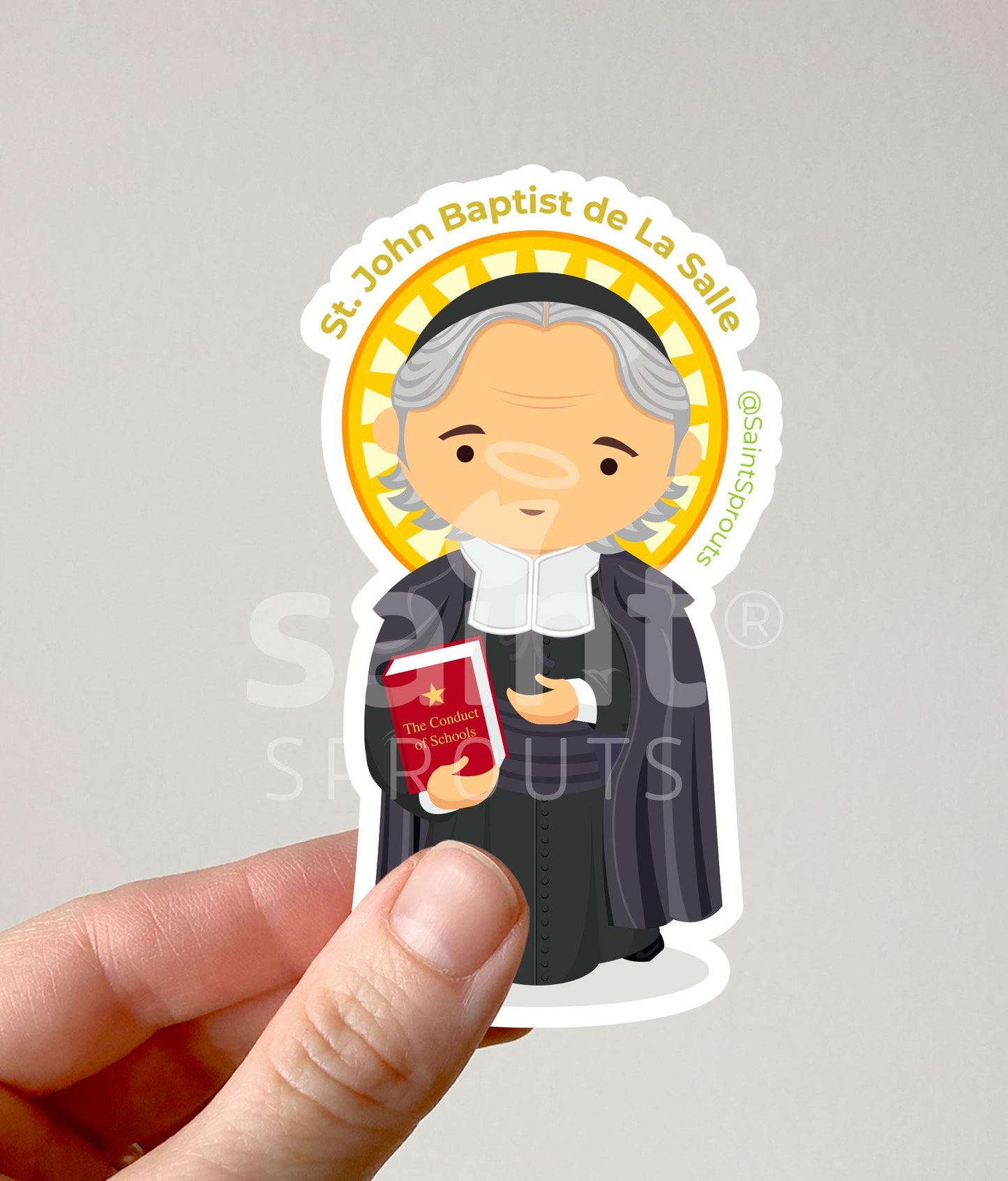 St. John Baptist de La Salle Sticker