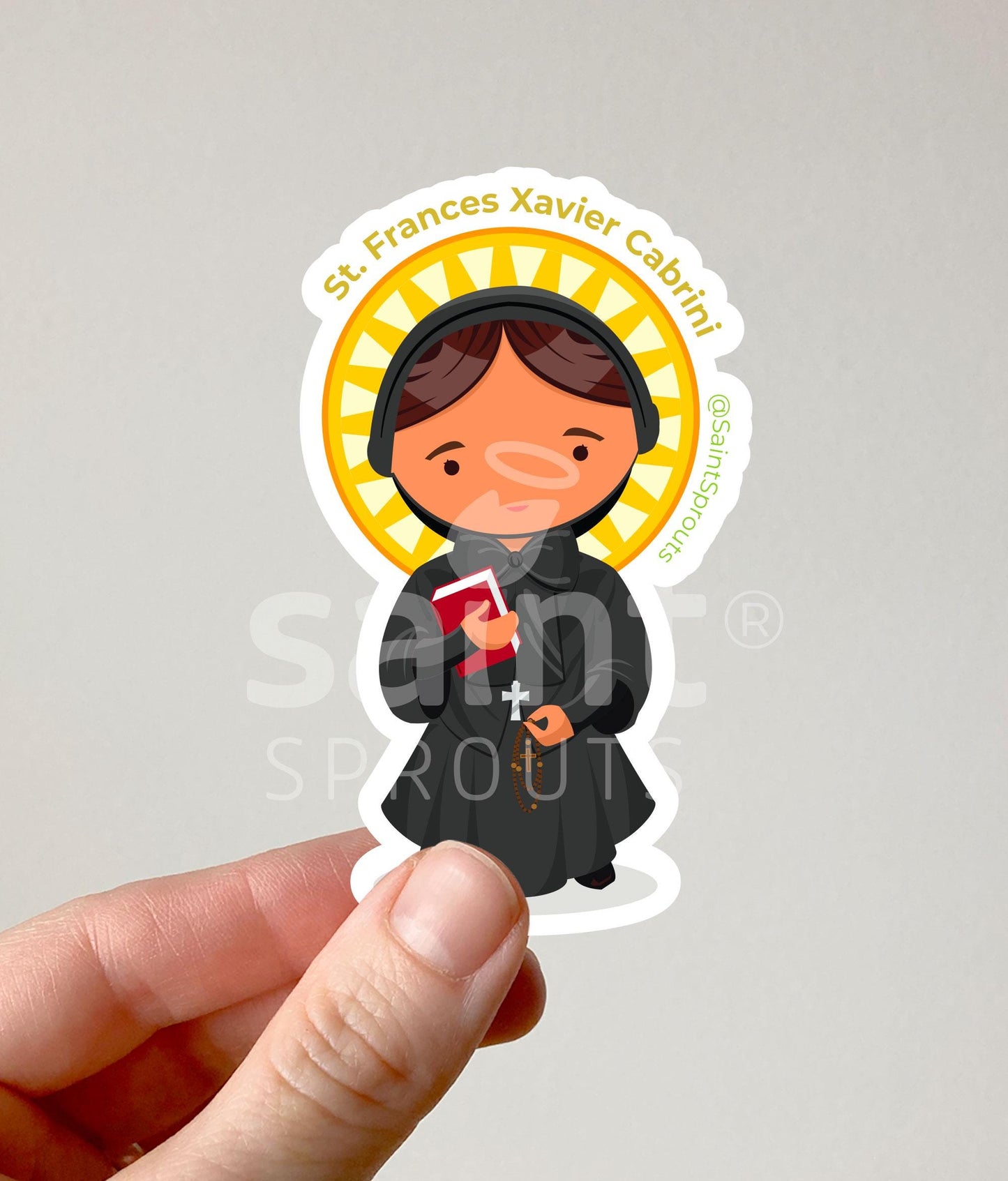 St. Frances Cabrini Sticker