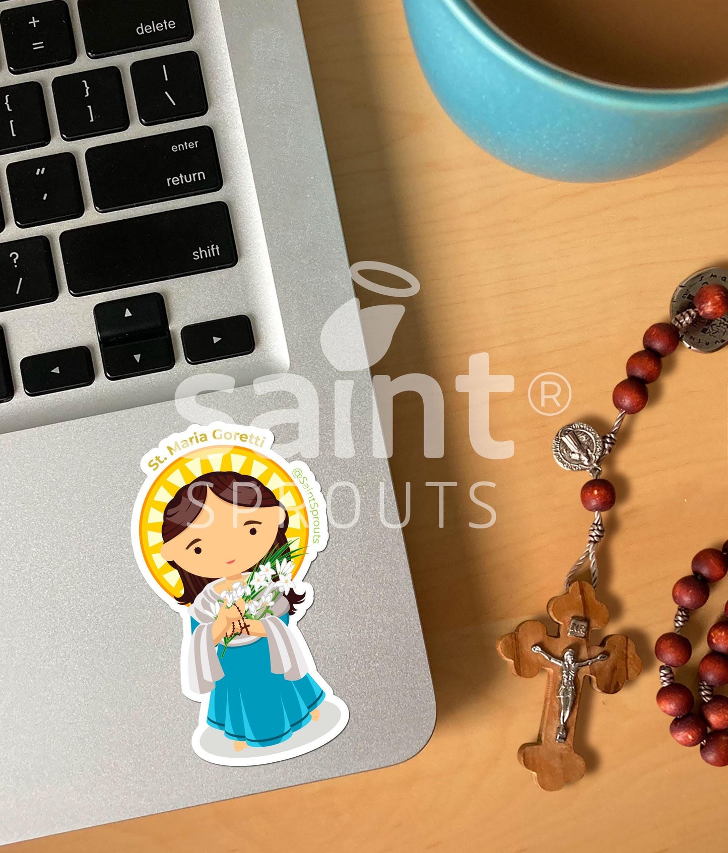 St. Maria Goretti Sticker