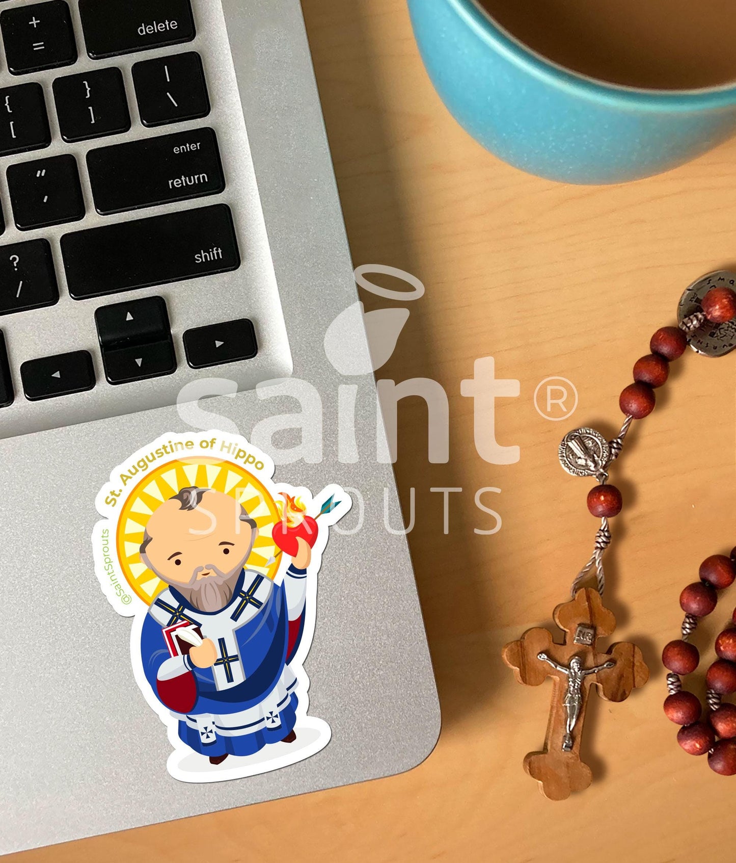 St. Augustine of Hippo Sticker