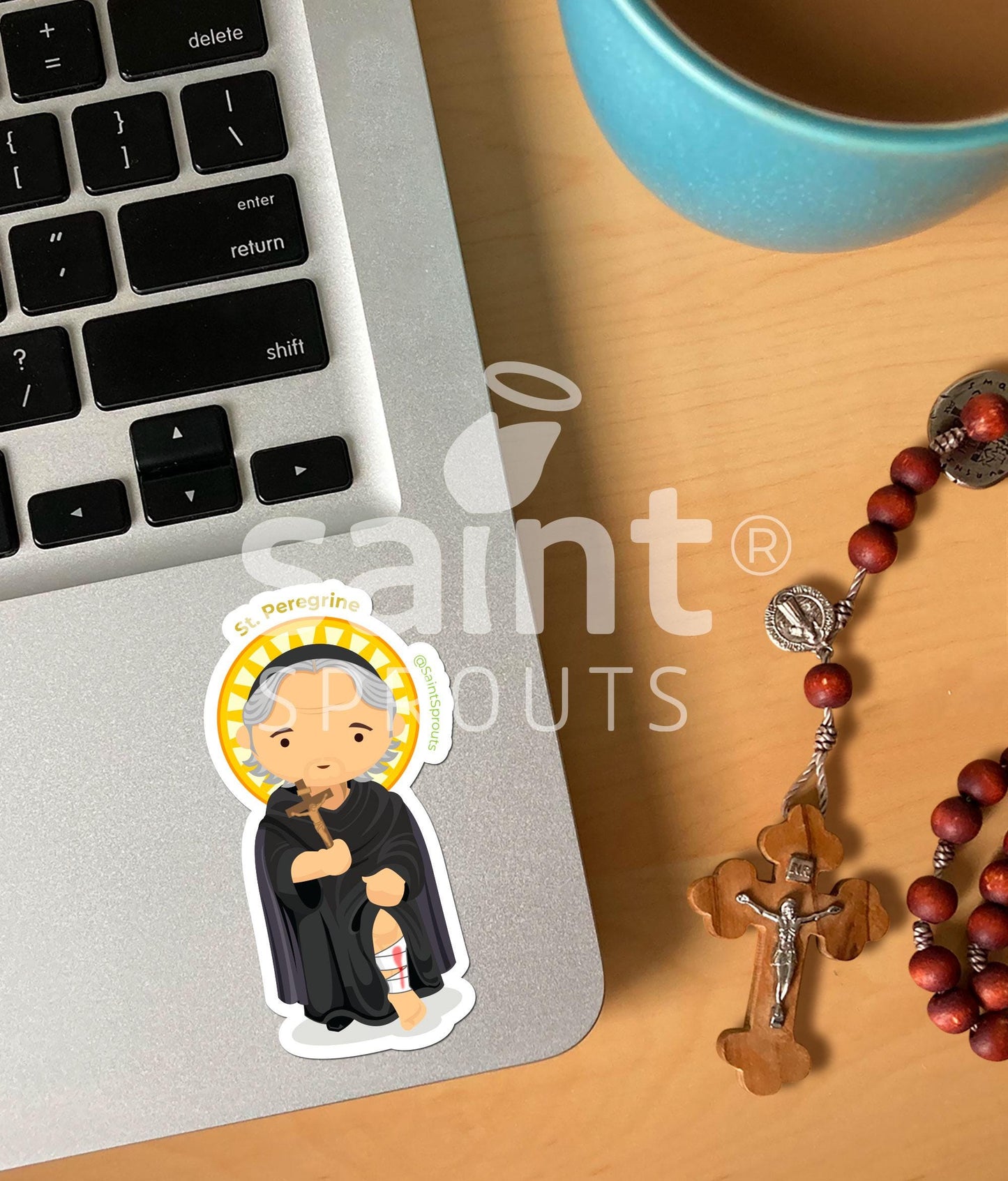 St. Peregrine Sticker