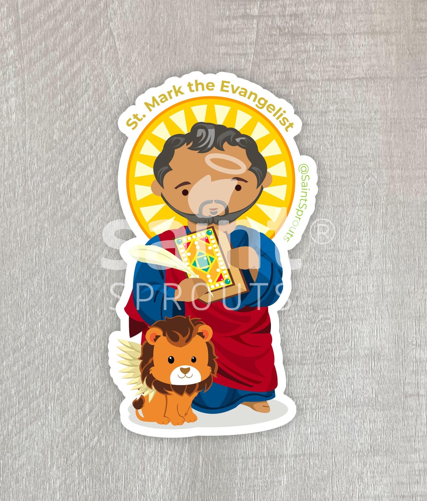 St. Mark the Evangelist Sticker