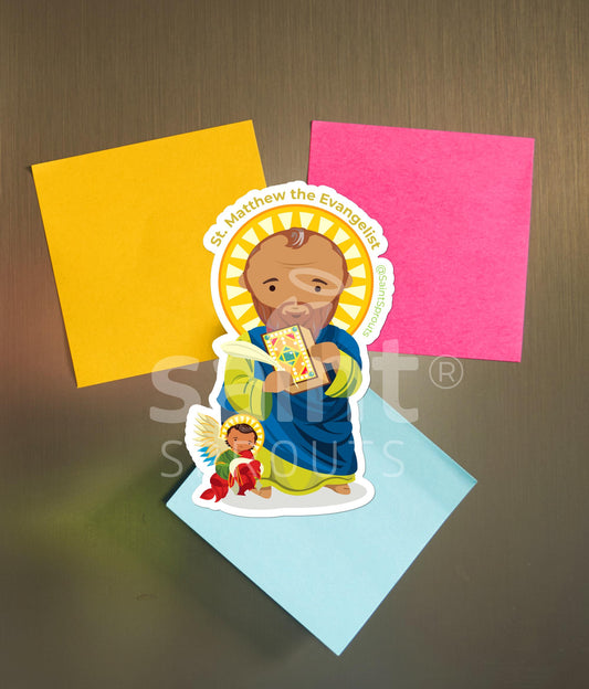 St. Matthew the Evangelist Magnet – Patron Saint of Writers