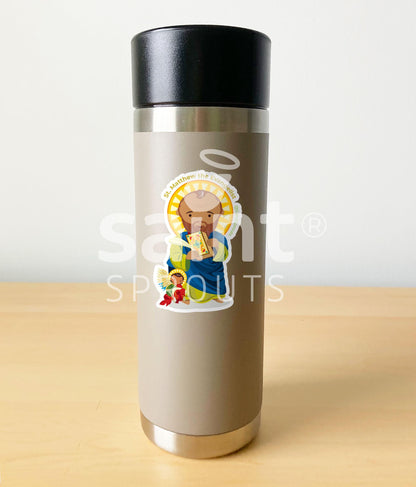 St. Matthew the Evangelist Catholic Sticker - Patron Saint of Writers