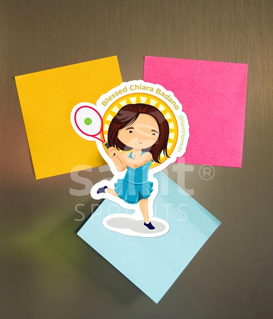 Blessed Chiara Luce Badano Catholic Magnet – Modern Teen Saint of Joyful Suffering