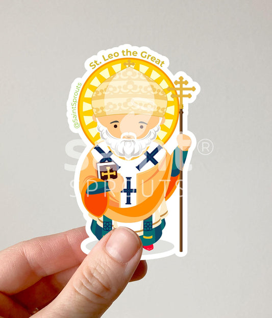St. Leo the Great Catholic Sticker - Doctor of the Church