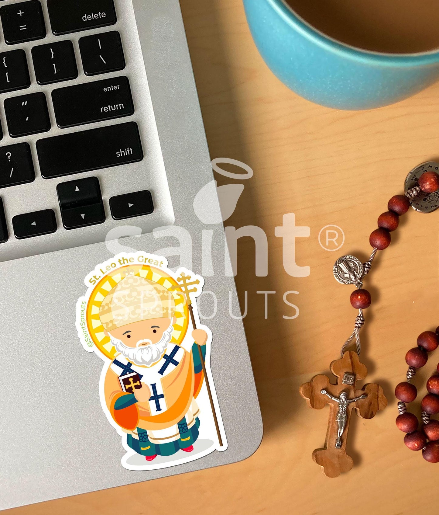 St. Leo the Great Catholic Sticker - Doctor of the Church