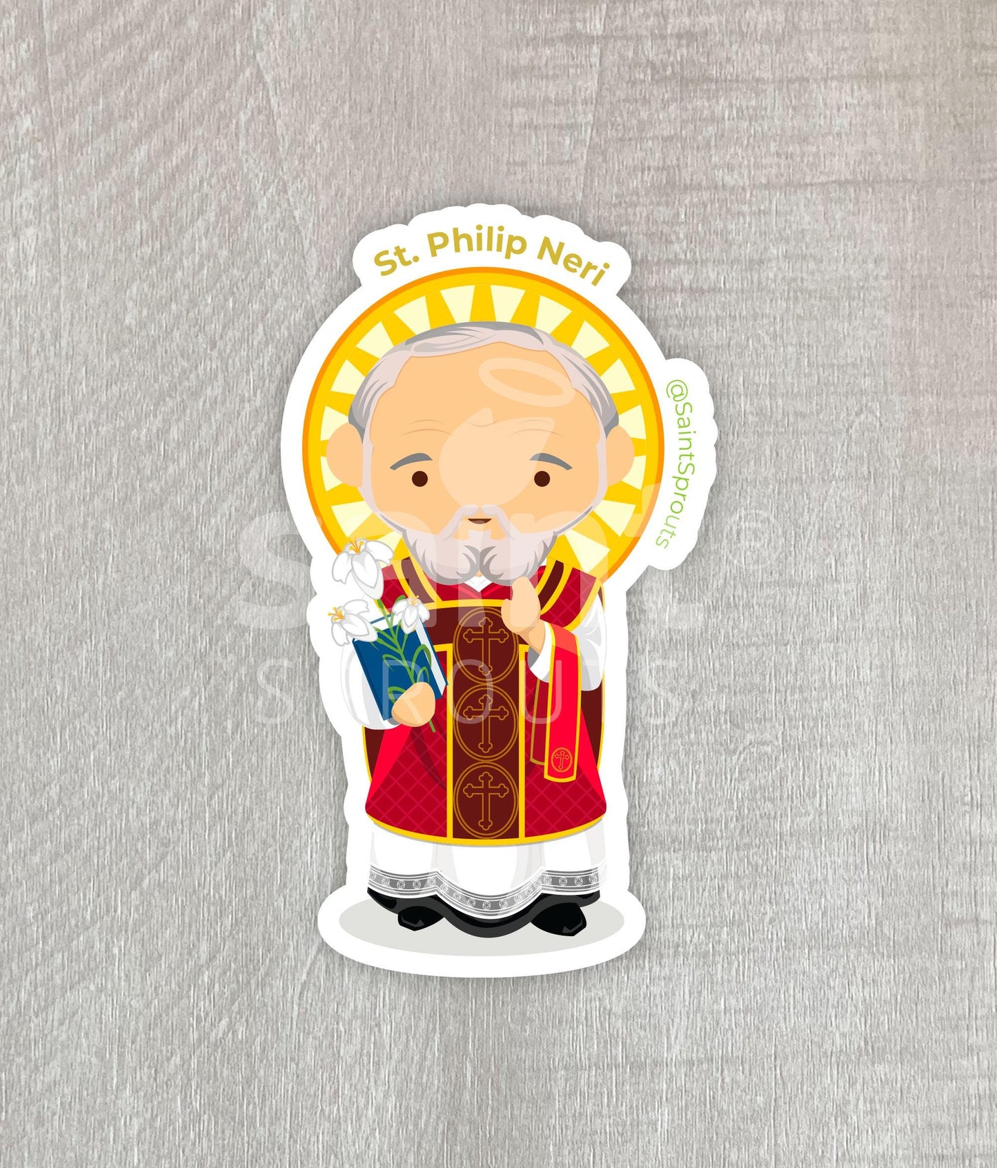 St. Philip Neri Catholic Magnet - Apostle of Rome