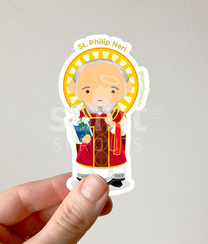 St. Philip Neri Catholic Sticker - Apostle of Rome