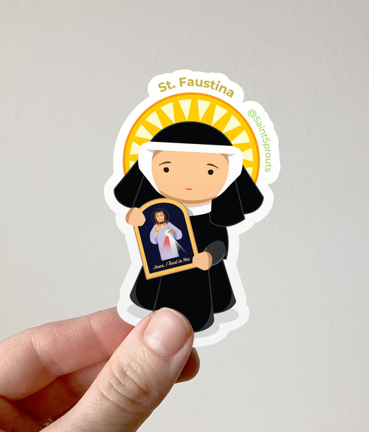 St. Faustina Sticker