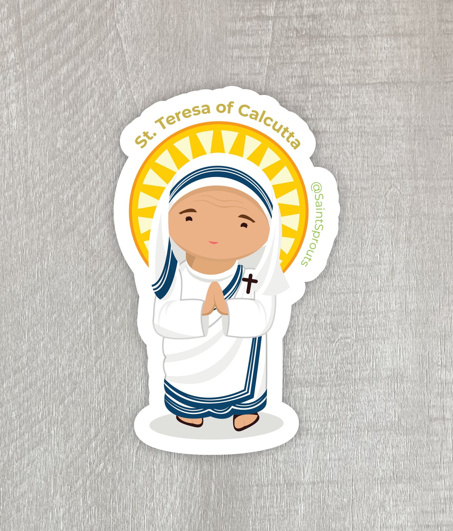 St. Teresa of Calcutta Sticker / Mother Teresa Sticker