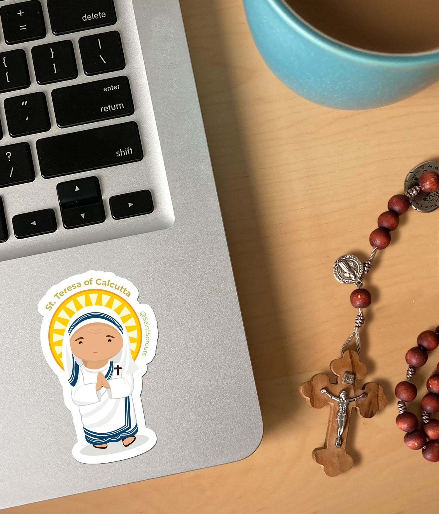 St. Teresa of Calcutta Sticker / Mother Teresa Sticker