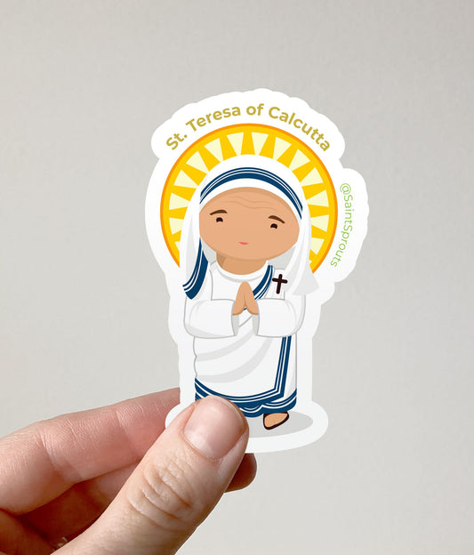 St. Teresa of Calcutta Sticker / Mother Teresa Sticker