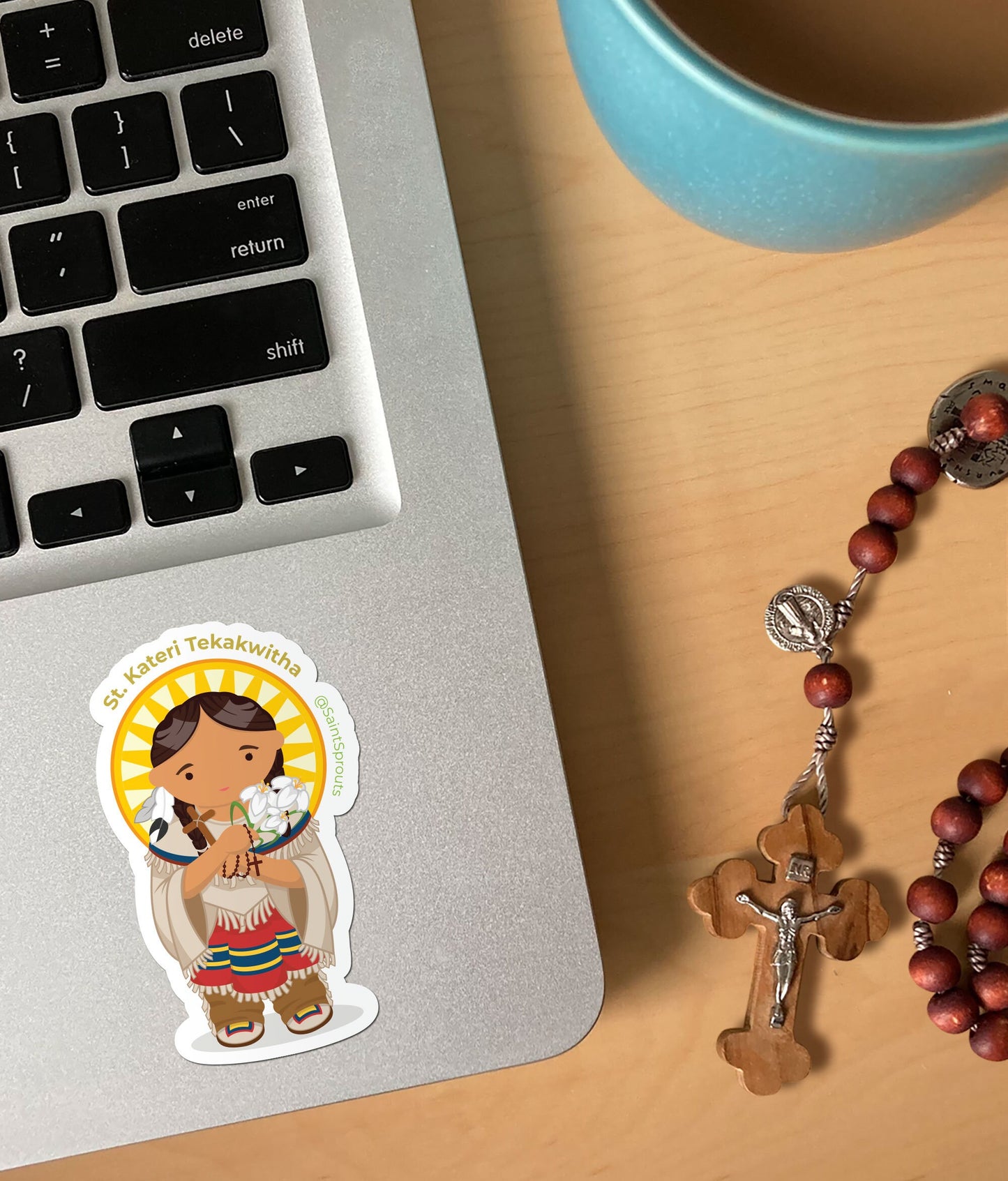 St. Kateri Tekakwitha Sticker