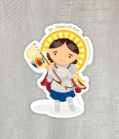 St. Joan of Arc Sticker