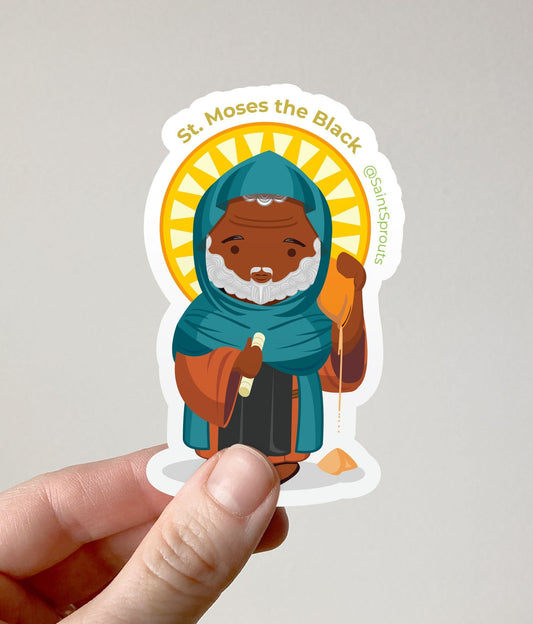 St. Moses the Black Sticker