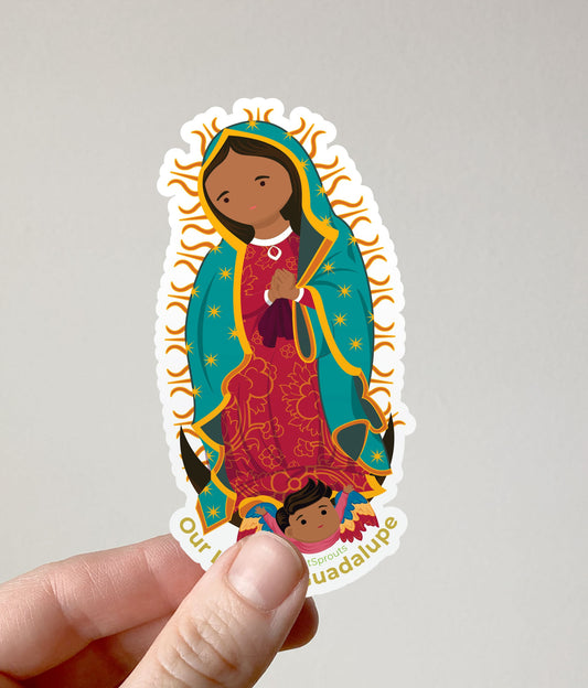 Our Lady of Guadalupe Sticker / Nuestra Señora de Guadalupe Sticker