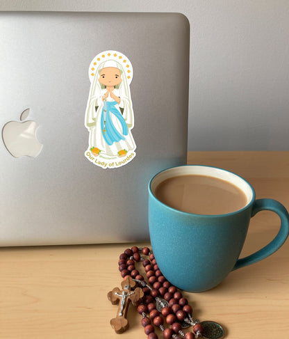 Our Lady of Lourdes Sticker