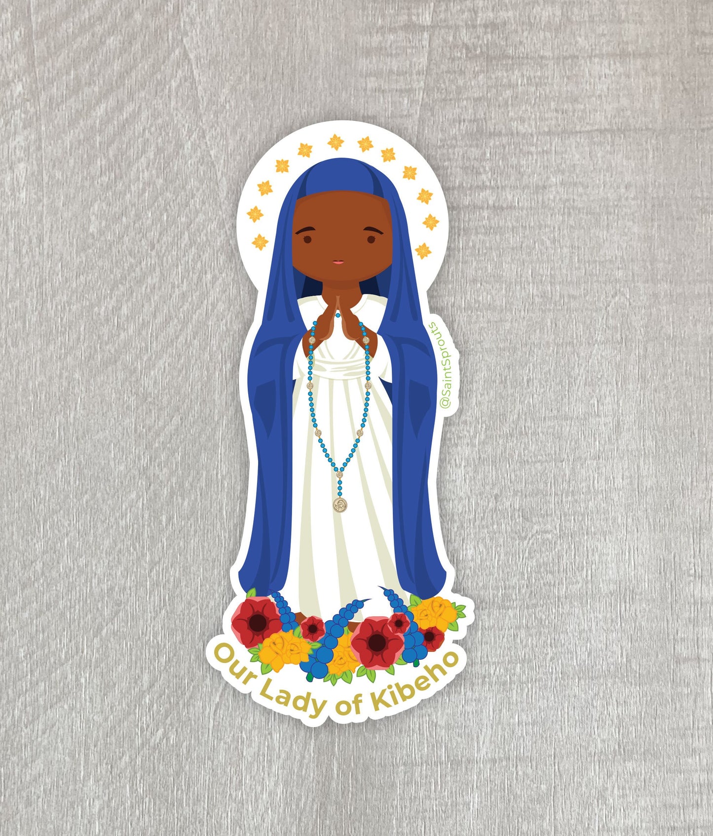 Our Lady of Kibeho Sticker