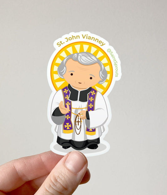 St. John Vianney Sticker