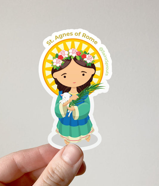 St. Agnes Sticker
