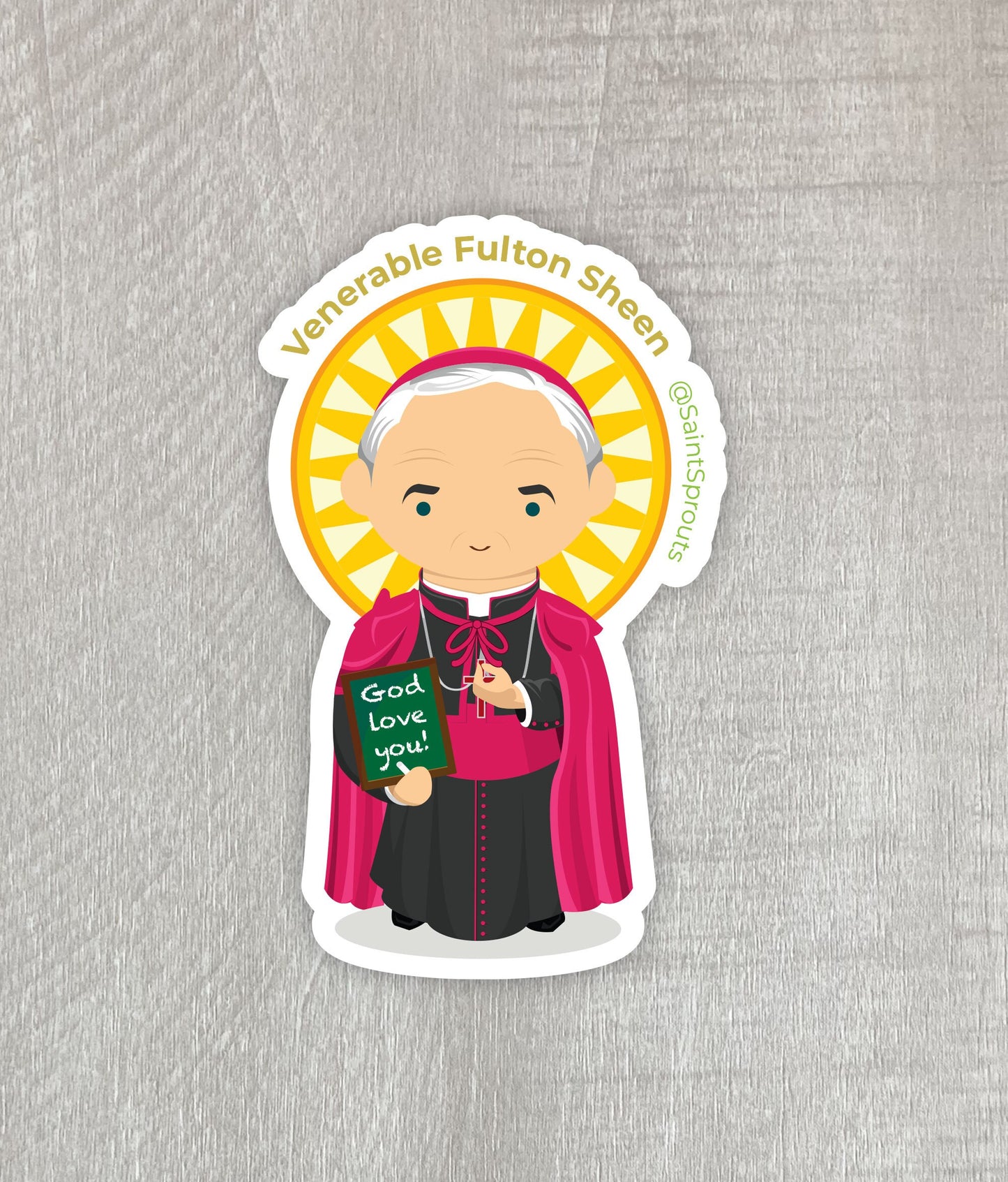 Vn. Fulton Sheen Magnet