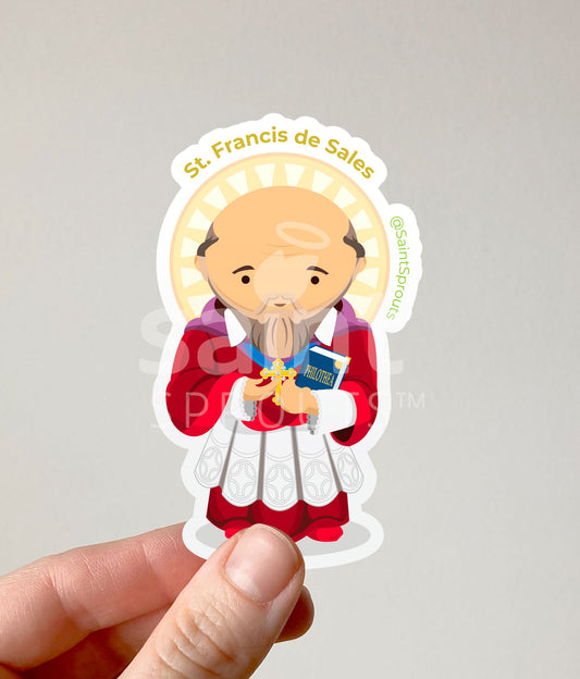 St. Francis De Sales Sticker